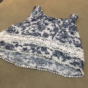 Bohemian cropped top